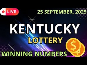 Kentucky Midday Lottery Results For - 25 Sep, 2025 - Pick 3 - Pick 4 - Powerball - Mega Millions