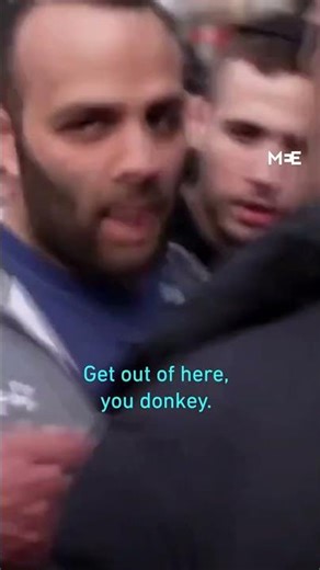 Jewish men harass Al Jazeera reporters covering north London arson attack