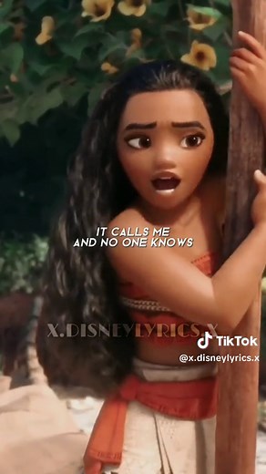 [ Moana - How Far I'll Go ] #foryou #foryoupage #moana #howfarillgo #aulicravalho #disneylyrics #lyrics