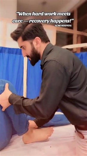 When hard work meets care — recovery happens!"