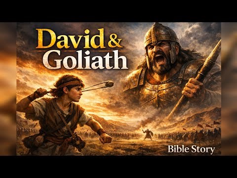 David and Goliath | Full Bible Story | Faith Over Fear | Bible Story