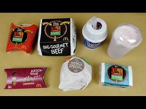 The McDonald's Eating Fest - many new Products
