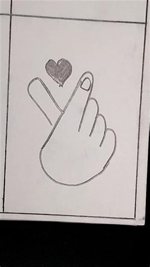 how to draw hand with pencil #shorts