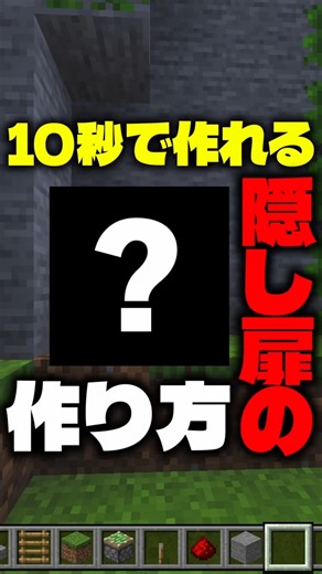 A secret hidden door you can make in 10 seconds!