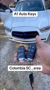 2014 Dodge charger , programming a new keyfob , serving Columbia SC , call or text 8039178399