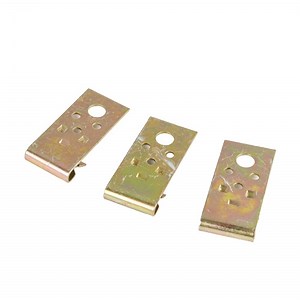 [Hot Item] Steel C1050 Urlin Vertical Yellow Zinc Stainless Steel Purlin Vertical Flange Clips