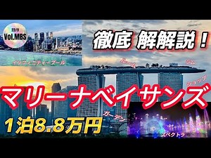 シンガポール【マリーナベイサンズ 】の楽しみ方、宿泊レビュー&プレイスポット