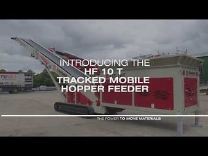HF 10T Tracked Mobile Hopper Feeder