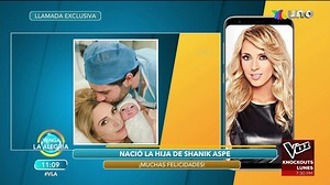 48K views · 492 reactions | ¡Shanik Aspe nos comparte todos los detalles del nacimiento de su hermosa hija Carlota en esta época de pandemia!  #VLA Mira aquí la entrevista completa >> https://bit.ly/32uGDqz | Venga La Alegría | Facebook