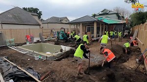 Tonight 7.30pm: Our BLOCKheads dig deep for Backyard Week! #TheBlock | The Block