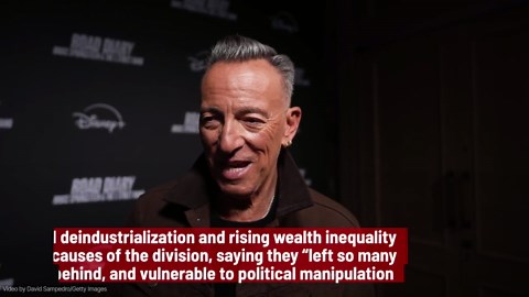 Springsteen Says Current Political Climate Is "An American Tragedy"