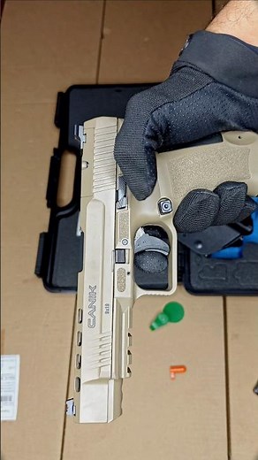 Canik Tp9 Sfx break in Period 🔥 #shortsfeed #airsoft #airsoftpistol