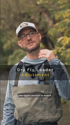Dry Fly Leader Adjustment - CLIP From: The Lagging Curve Cast - Dead Drifts for Days