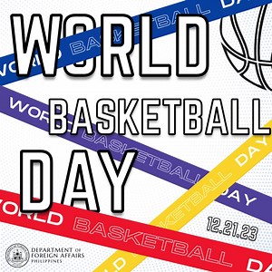 56 reactions | 4 more days until World Basketball Day on 21 December 2023! Here’s some interesting trivia about one of our most beloved sports.  #WorldBasketballDay #DFAForgingAhead | Philippine Embassy in Lebanon | Facebook
