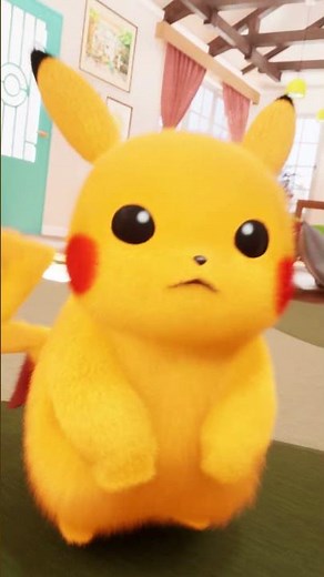 【公式】うちのピカチュウ、カメラにむチュウ