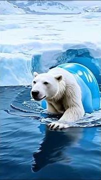🐻‍❄️ Polar Bear Evolution Explained | How Brown Bears Became Arctic Kings #shorts #shortvideo
