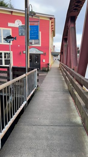 A beautiful day for a ride on Creek Street! #ketchikan #alaska #visitketchikan #visitalaska #creekstreet | Fish Creek Company