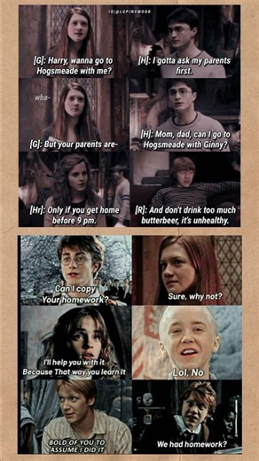 Title:Harry Asks His Parents 😂 | Hogsmeade Permission Gone Wrong | Funny Harry Potter Meme