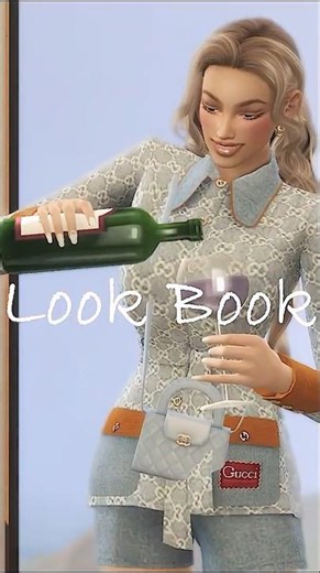[The Sims 4] SIMS4 LOOKBOOK #143 + CC Links