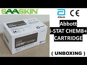 Abbott i-STAT CHEM8+ CARTRIDGE | Multi-Assay | UNBOXING | #09P31_25 | Point of Care |