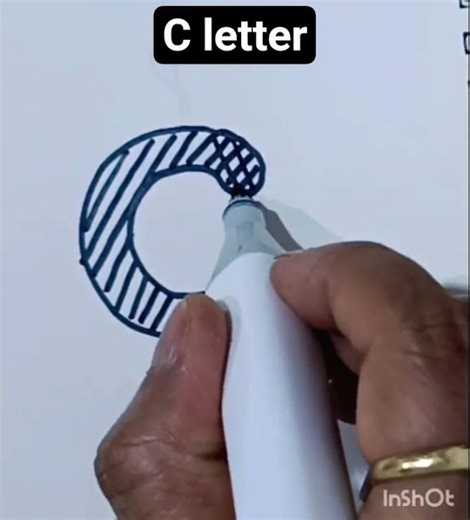 LETTER C DRAWING
