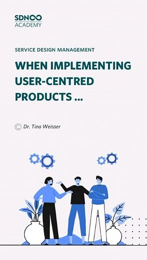 When implementing user-centred products, practice has shown that these four aspects need to be considered. The user value, the business benefit, the technological feasibility, but especially the organizational consequence. The last is often ignored, and many (self-inflicted) barriers to implementation can be traced back to this area. ➡️ Want to learn more about Service Design Implementation. You can register for this course using Link in Bio. #sdnacademy #servicedesign #sdn #management #designth