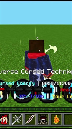 [ Sukuna vs toji fushiguro] in minecraft jujutsu awakening #mcpe #jujutsukaisen #addon #minecraft