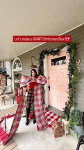 515K views · 5.4K reactions | I finally made the GIANT Christmas bow...