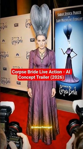 Corpse Bride Live Action - AI Concept Trailer (2026)CorpseBride #LiveAction #TimBurton #JennaOrtega
