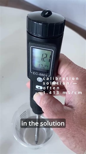 How to Calibrate an EC Meter