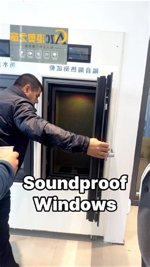 Soudproof Windows#windowdesign #aluminiumwindows #architecture #homerenovation #homedecor