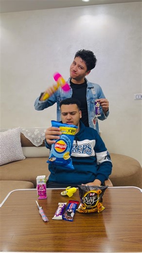 الأخوات والتحدي اللذيذ😋