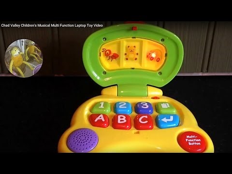 Chad Valley Children's Musical Multi Function Laptop Toy Video