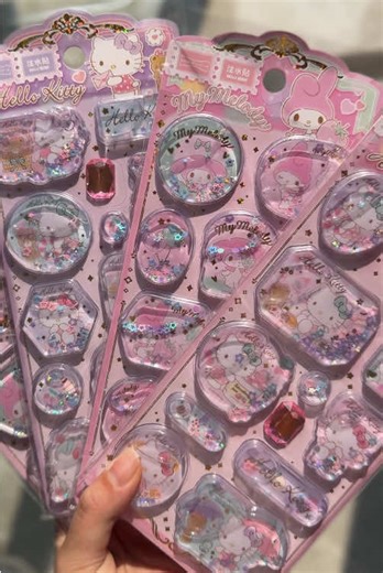 超かわいいハローキティ&マイメロディのステッカー