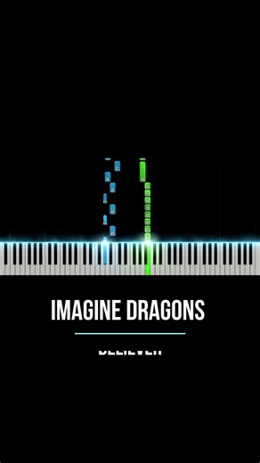Imagine Dragons Believer Piano Tutorial / Full Tutorial on my Channel