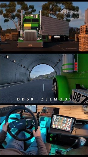 NICE CALIFORNIA VIEW IN PETERBILT | 4k | American Truck Simulator | Realistic Driving