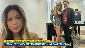 181K views · 1.8K reactions | A cantora Jéssica Rodrigues, que foi parceira musical de Ximbinha na banda Calypso, denunciou o artista por assédio sexual. Em entrevista ao SBT, ela comentou a ocorrência. | #sbtnews #primeiroimpacto #jornalismosbt #notícias #noticiasdodia #noticiasdehoje | SBT News | Facebook
