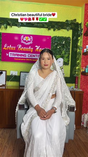 Stunning Christian Bridal Look for Happy Brides