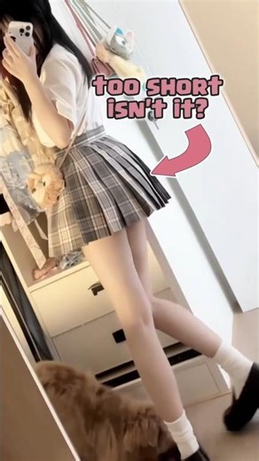 Why are school skirts in Japan always short?!
