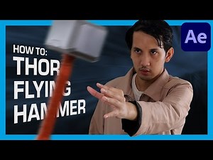 How to Create Thor Flying Hammer Effect (Mjolnir) EASY | After Effects Tutorial