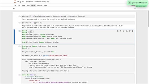 OpenRouter integrates Bright Data's MCP with LangChain for AI agent capabilities | 'teri eyenike posted on the topic | LinkedIn