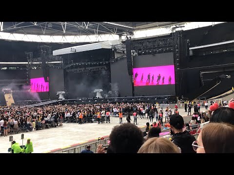 BTS - Intro VCR + Dionysus + Not Today (Wembley Stadium 01.06.2019)