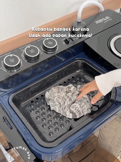 Mesin Cuci Twin Tub REIWA Next Gen: Bersihkan Dengan Mudah