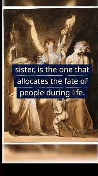 The three sisters of fate, Moirai #history #art