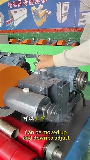 Round tube drawing machine drawing