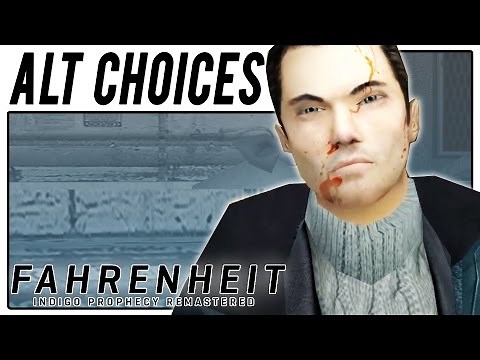 Fahrenheit: Indigo Prophecy Remastered Let's Play - Alternative Choices & Scenes