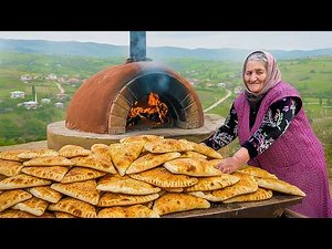 Grandma's Homemade Calzone: Baking Lots of Italian Pizza for the Family!
