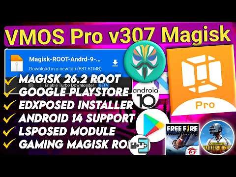 HOt🔥 VMOS Pro Magisk Rooted ROM 2024 Android 14 Support - vmos v307