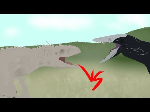 Indominus-Rex Vs Skull Crawler