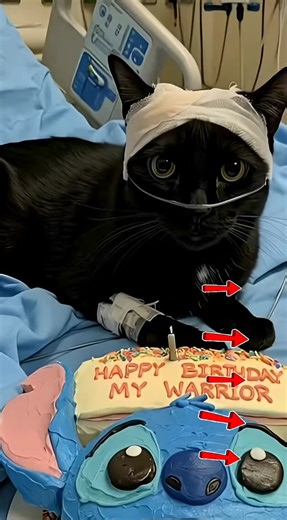 Happy Birthday Celebrations with AI Cats